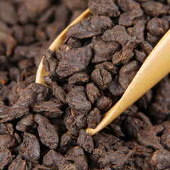 500g/1.1LB Crushed Silver Old Tea Pu'er Tea Pu'er Ripe Tea Head Craft Tea