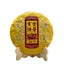 HelloYoung 357g Yunnan Brown Mountain Ancient Aged Golden Bud Tribute Cake Ripe Puerh Tea