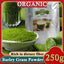 HelloYoung Barley Grass Powder 100% Pure & Organic Organic Barley Grass Powder Pure Organic Barley for Women and Men 250g Pure, Kosher, Vegan, Bulk. Good Source of Fiber, Protein. Great for Juices