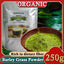 HelloYoung Organic Barley Grass Powder 250g, Green Superfood for Smoothie, 100% Pure&Natural I Nutritionally Complete