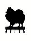 1pc Iron Wall Hook, Modern Dog Shaped Wall Mounted Hook For Home
