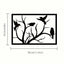 1 piece of metal standing bird branch wall art, modern wall decoration, metal wall decoration, gifts