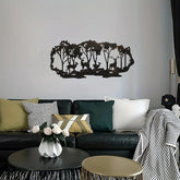 CIFbuy™ Modern Versatile 1pc Iron Art Metal Wall Decoration - Multi-Functional Deer Forest Design, Suitable for Home/Indoor/Outdoor Ornamentation, Adapts to Different Decor Styles - Wall Sculptures