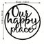 1 piece of English text metal wall sign - decorative metal wall hanging artwork, outdoor signage, suitable for garden or porch, home and living room wall decoration