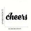 1件装“Cheers”金属墙饰:优雅的厨房和酒吧标牌,装饰性铁艺剪影,打造时尚墙面装饰