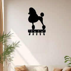 CIFbuy™ Pet-Themed Iron Wall Storage - 1pc German Shorthaired Pointer Key & Coat Hanger, Durable Metal Rack with Adhesive Wall Sticker for Home Organization, Collectible Figurines.