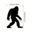 A vertical gorilla metal wall decoration, suitable for jungle-themed spaces, children's rooms and personalized bar decoration. Wild and charming space focus, exquisite carving craftsmanship to create a lifelike posture, gorilla elements are realistic.