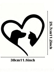1 PC Cozy Home Accent: Charming Black Metal Puppy - Shaped Wall Decor For Living & Bedroom