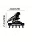 "1PC Garden Fairy Alette Wall Mounted Metal Storage Hook - Stylish Multifunctional Kitchen Storage Rack for Coats, Keys, Towels - Home Entrance and Living Room Decor, Wrought Iron Hook, Space Saving Shelf"