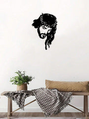 "Jesus Christ Metal Wall Art - Elegant Iron Silhouette Christian Decor for Home, Church & Easter | Inspirational Spiritual Gift for Believers, Religious Home Decor, Rustic Wall Hanging – Waterproof, Rust-Proof, Durable – Perfect for Bedroom, Living Room,
