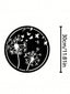 Elevate Your Space With This Premium Black Iron Metal Wall Art, Featuring Intricate Botanical Motifs. Designed For Both Indoor And Outdoor Use, It Serves As A Unique Personalized Gift For Any Occasion,Suitable For Modern Home Decor