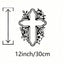 Vintage Floral Cross Metal Wall Decorations - Elegant crosses with delicate rose motifs made of durable iron. The perfect gift for Christmas, Easter, Mother's Day, Father's Day and graduation ceremonies.