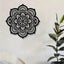 2D Metal Geometric Line Wall Art – Mandala Flower Boho Zen Spiritual Decor, Black Friday Must-Have