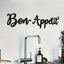 Bon Appetit Wall Décor Bon Appetit Metal Wall Sign Farmhouse Kitchen Wall Art Iron Crafts Wall Sticker