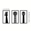 CIFbuy™ 3pc/set Unique Metal Wall Art Set - Decorative Musical Instrument Design, Ideal for Enhancing Space Decor, Wall Sculpture Feature, Iron Wall Sculptures.