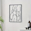 CIFbuy™ Premium Iron Abstract Line Art Wall Hanging - A Highlight of Modern Minimalist Home Decor for Living Room, Abstract Line Drawing Metal Iron Art Serves as Stunning Statue Ornament - Charming Wall Sculptures.