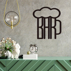 CIFbuy™ Trendy Beer Mug Metal Wall Decor - Stylish Bar Sign & Gothic Kitchen Wall Art, Unique Beer Sign Brings Creative Decor Ideas to Home Bars & Kitchens, Decorative Wall Sculptures.