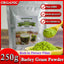 HelloYoung Barley Grass Powder Organic 100% Natural Pure Barley Grass Low Sugar Body Detoxification and Weight Loss Barley Health Matcha Beverage