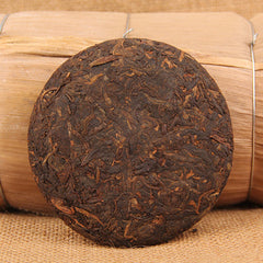 HelloYoung 100g Ripe Tea Organic Pu-erh Tea Old Ban Zhang Shu Cha China Yunnan Black Tea