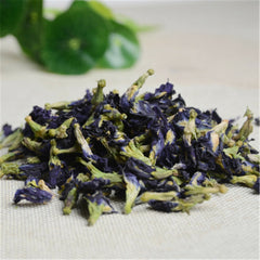 100g New Top Class Blue Chinese Butter-fly Flowers Pea Tea purple Tea for Health