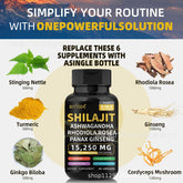 Dynamic Vitality Bundle - Sea Moss Multivitamin & Shilajit Power Combo