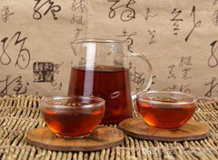 250g Yunnan Shu Puer Tea A Grade Menghai Xing Hai Ripe Pu-erh 7562 Brick Old Tea