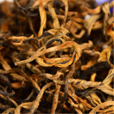 HelloYoung Yunnan Organic Dian Hong Golden Bud Brick Black Tea 250g Ancient Old Tree RedTea