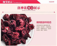 500g Roselle Tea Hibiscus Tea Natural Slimming Dried Flower Herb Tea Health Care
