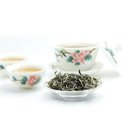HelloYoung Organic Jasmine Green Tea Premium WhiteHair Monkey Jasmine Flower Tea Loose Leaf