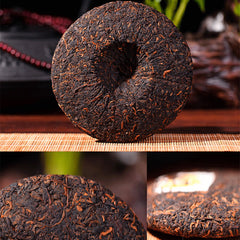 HelloYoung 100g Ripe Pu Erh Tea Health Care Organic Black Tea Chinese Puer Tea Green Food