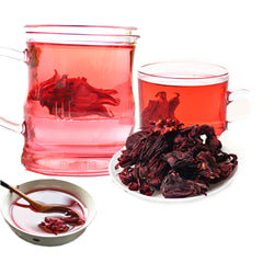 HelloYoung Roselle Tea Rose Luoshen Flower Tea Leaves Sour Plum Soup Rose Dried Flower Tea