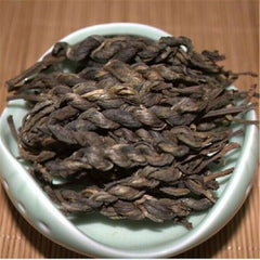 HelloYoung Yunnan Snowy Handmade Plait Puer Tea Raw Pu-Erh Tea Healthy Food Puer Green Tea