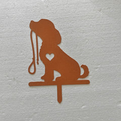 CIFbuy™ 1pc Small Dog Metal Iron Garden Stake Art - Small Dog-Shaped Iron Stake Transforming Outdoor Space, Perfect for Pet Commemoration, Gorgeous Addition to Yard Art, Wall Sculptures, Sturdy Iron Craft, Collectible Figurines.