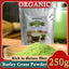HelloYoung HelloYoung 250g Organic Barley Grass Powder Gluten Free Non-GMO Superfood Body Detoxification and Weight Loss Barley Health Matcha Beverage
