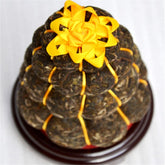 HelloYoung1000g Yunnan Pu-erh Tea Gift Craft Pu Er Tea Gourd Decoration Puer Raw Gift Tea