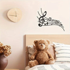 CIFbuy™ Premium Musical Notes Metal Wall Decor - Modern Music Notes Sign Elevates Professional Studios, Man Caves with Minimalist Design, Stylish Hanging for Festival Statue Decor, Wall Sculptures.