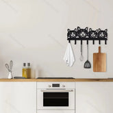 CIFbuy™ Modern Metal Iron Sleek Cat Key Hooks - Minimalist Crafted Hooks for Entry Wall, Stylish Storage for Coats/Hats/Keys/Bags - Wall Sculptures