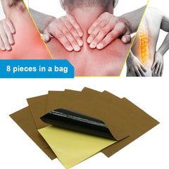 8pcs Muscle Relaxation Capsicum Herbs Plaster For Joint Pain Killer Back Kneeling At Arthritis Tiger Balm Medical Plaster G08025