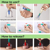 Vacuum Cupping Device Suction Cups Medical Sucker Magnetic Treatment Apparatus Banks Body Massage Cans 12/24pcs/set