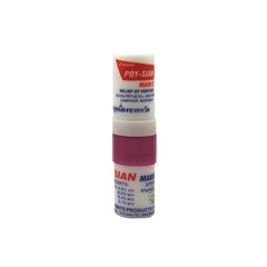 5pcs Thailand Mint Nasal Inhaler Cure Stuffy Nose Rhinitis Nasal Aspirator Bracing Breezy Asthma Refreshing Aroma Oil Stick