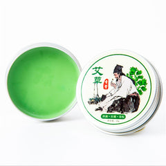 5pcs/lot Chinese Medicine Herbal Moxa Moxibustion Cream Ointment Balm Relief Arthritis Neck Body Pain Health Care Tsao Mugwort