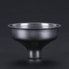 1PC Stainless Steel Funnel for Hip Flask Transferring Liquid Wide Mouth Canning Hopper Filter Kitchen Funnel Accessories
