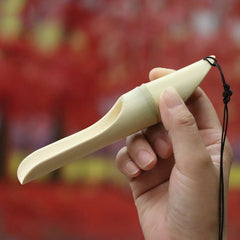 Natural Chinese Ecological Bamboo Tea Spoon Beautiful Traditional Tea Set Scoops