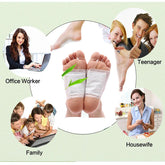10Pcs New Coming Multifunctional Detox Foot Pads Chinese Medicine Patches With Adhesive Organic Herbal Cleansing Patch