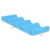 Novelty Fridge Can Beer Wine Bottle Rack Organiser Holder Mat Durable Silicone Stacking Tidy Tool Bar Accessories (Red& Blue)