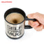 CJ021 350ml Automatic coffee mixing mug drinkware stainless steel coffee self stirring electic cooking tool tea cup