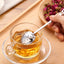 1 Pc Stainless Steel Practical Heart Shape Tea Infuser Spoon Strainer Steeper Handle Shower Table Tool