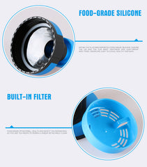 HELLOYOUNG 1000ML/600ML Sport Water Bottles Drinking Water For Bottle My Water Tea Infuser tumbler Portable Space Bike Cycling