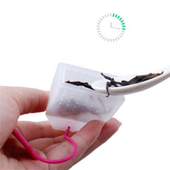 1PCS Hot Selling Bag Style Silicone Tea Strainer Herbal Spice Infuser Filter Diffuser Kitchen Coffee Tea Tools