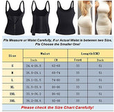Shoulder Strap Waist Trainer Slimming Belt Vest Corset Women Zipper Hook Body Shaper Waist Cincher Slimming Weight Loss